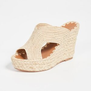 Lina Wedge Mules