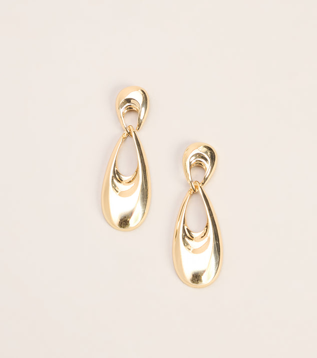 Windsor Liquid Logic Sculpted Drop Earrings