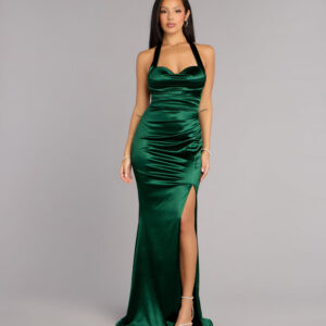 Windsor Liza Satin Mermaid Formal Dress Liza Satin Mermaid Formal Dress
