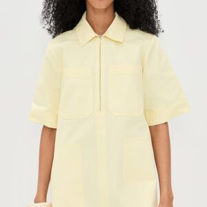 Lee Mathews LM Drill Mini Dress