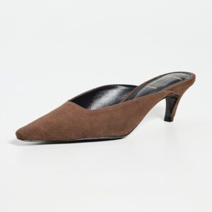 Black Suede Studio Logan Pumps 50mm
