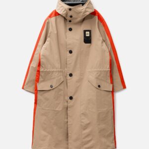 Long Colour Block Parka