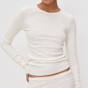 Éterne Long Sleeve Fitted Top