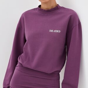 The Attico Long Sleeve Mini Dress