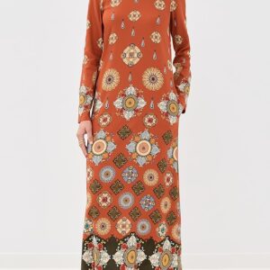 La DoubleJ Long Sleeve Swing Dress