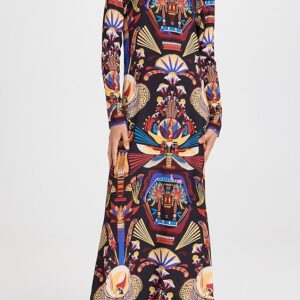 La DoubleJ Long Sleeve Swing Dress