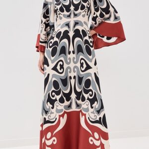 Long Sorella Silk Dress