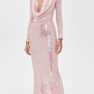 BARDOT Lorel Sequin Mesh Dress