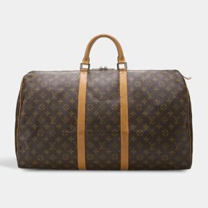 Louis Vuitton Monogram Keepall 55 Duffle