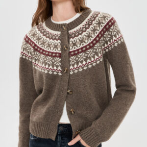 Marea Louise Fair Isle Cardigan