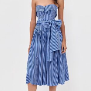 House of Aama Louise Strapless Dress