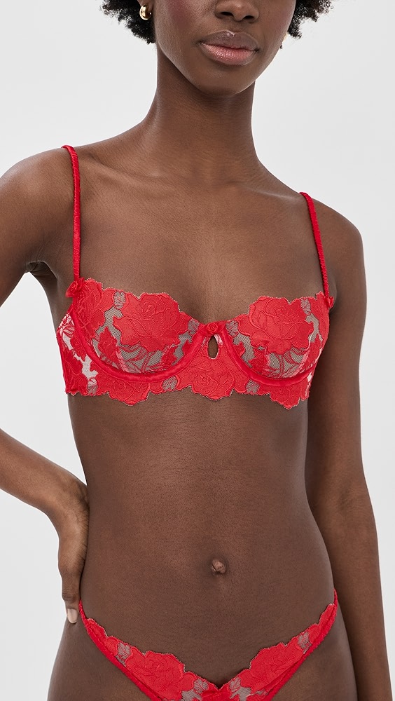 For Love & Lemons Love is a Rose Underwire Bra