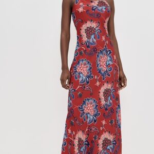 FARM Rio Luang Red Maxi Dress