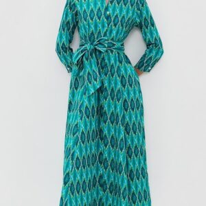 Guadalupe Design Luciana Ikat Multi Dress Luciana Ikat Multi Dress