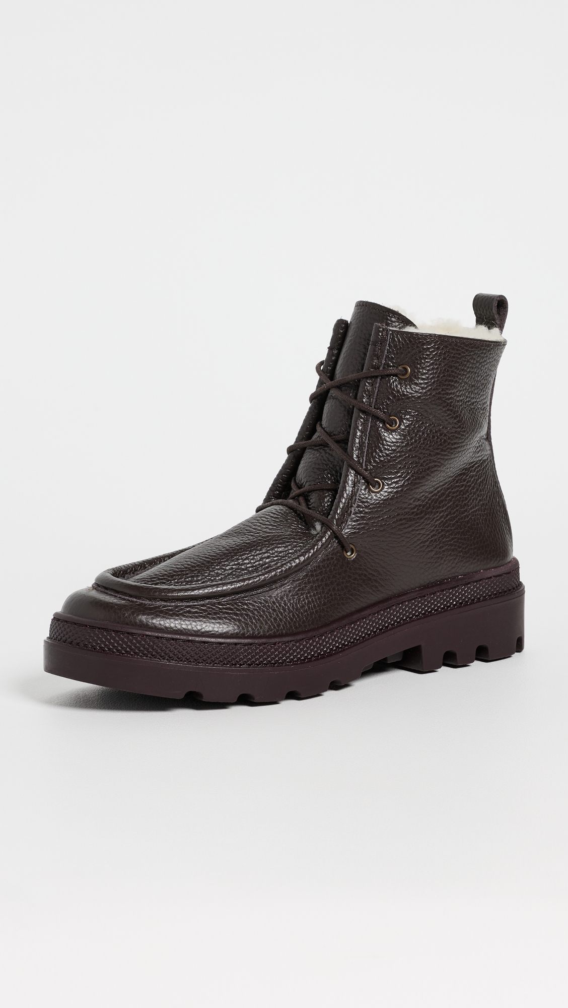 Naguisa Lucila Sherpa Ankle Boots