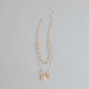 Windsor Lucky Layers Locket Charm Necklace Lucky Layers Locket Charm Necklace