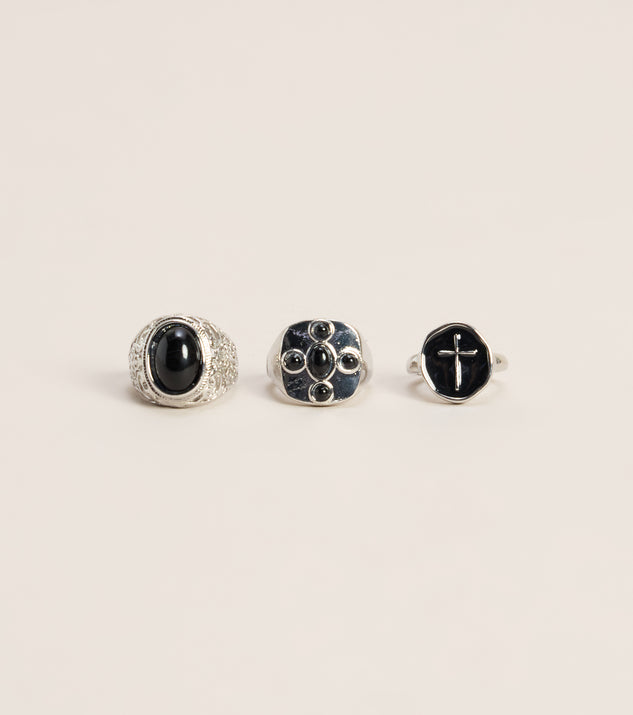 Windsor Lucky Number Three Ring Set