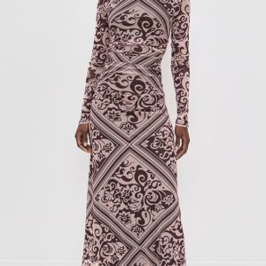 MINKPINK Lumi Mesh Midi Dress