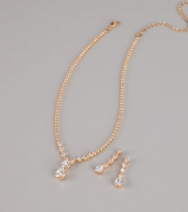 Windsor Luminous Glow Cubic Zirconia Jewelry Set