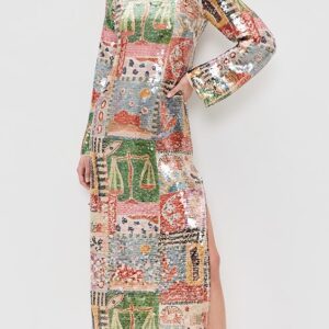 ALÉMAIS Lumira Sequin Gown