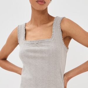 Luna Pointelle Tank
