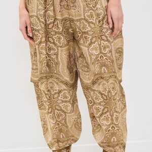 Zimmermann Luna Satin Harem Pants