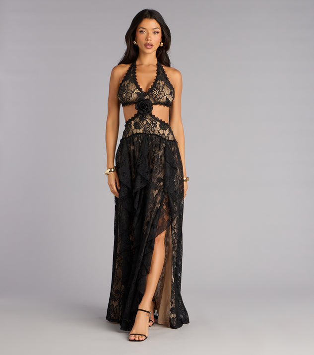 Windsor Lyla Lace A-Line Formal Dress