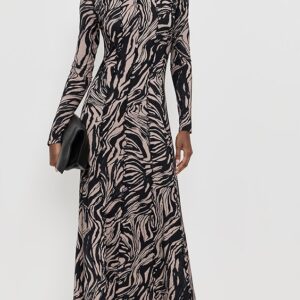 Proenza Schouler White Label Mabel Dress in Marble Jersey