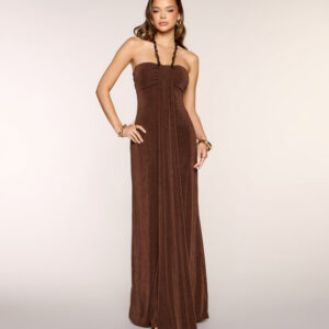 Windsor Maddie Halter Beaded A-Line Formal Dress Maddie Halter Beaded A-Line Formal Dress