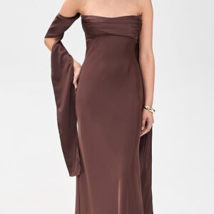 Runaway the Label Madeleine Strapless Maxi Dress