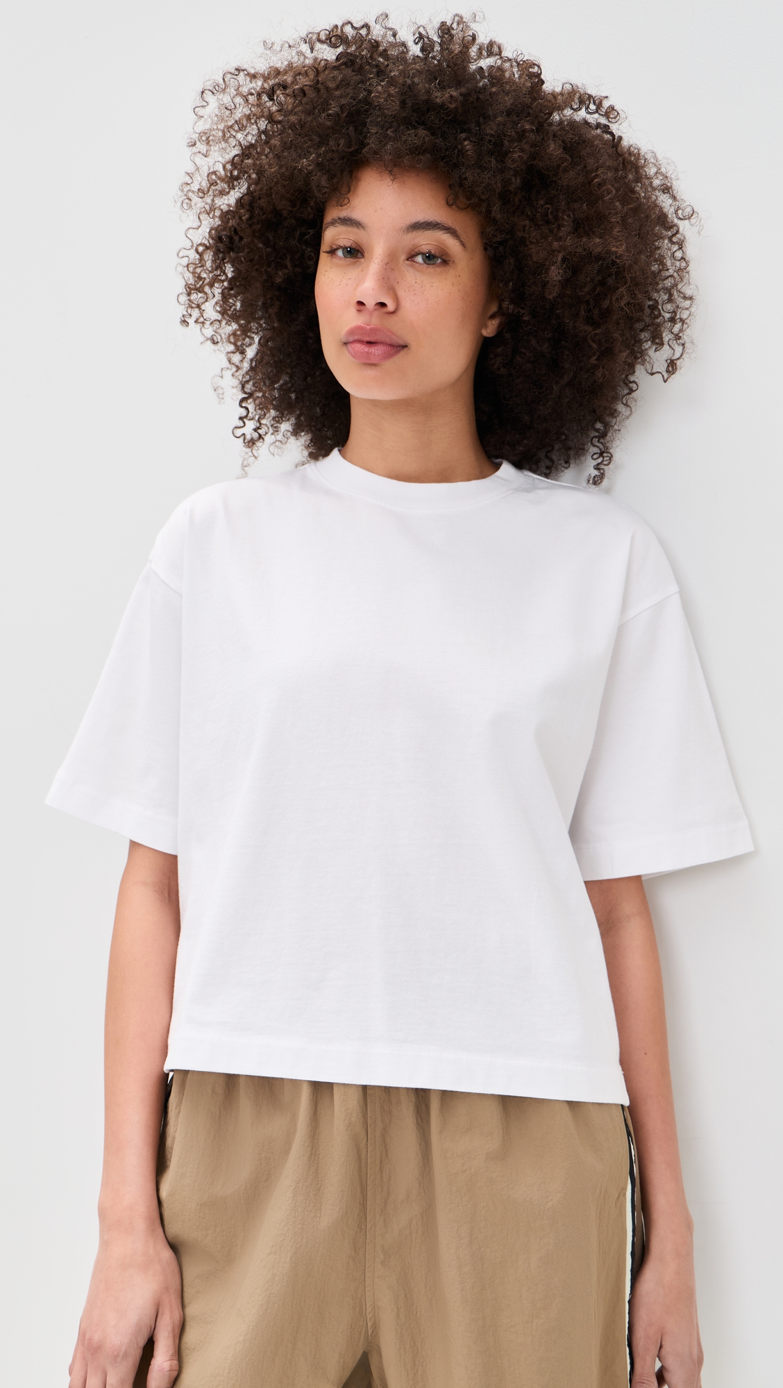 Madewell The Boxy Crop Tee In Allday Jersey - Image 2