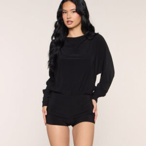 Major Hit Open Back Romper