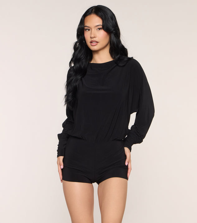 Windsor Major Hit Open Back Romper
