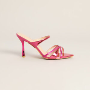 Windsor Make It Memorable Metallic Mule Heels Make It Memorable Metallic Mule Heels