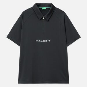 Malbon Golf Malbon Performance Zip Raglan Polo Malbon Performance Zip Raglan Polo