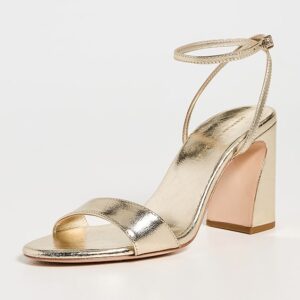 Loeffler Randall Malia Curved Heel Sandals: The Minimal Metallic Heel That Works for Weddings, Dinners, and Events