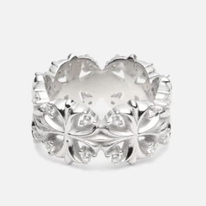 Maltese cross quadruplets ring