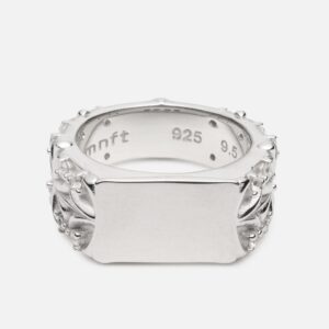 Maltese Cross Quadruplets Signet Ring