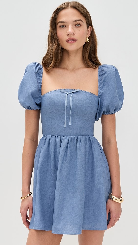 Reformation Malvina Linen Dress