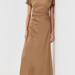 SIMKHAI Marabella Draped Dress