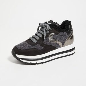 Voile Blanche Maran Shearling Platform Sneakers
