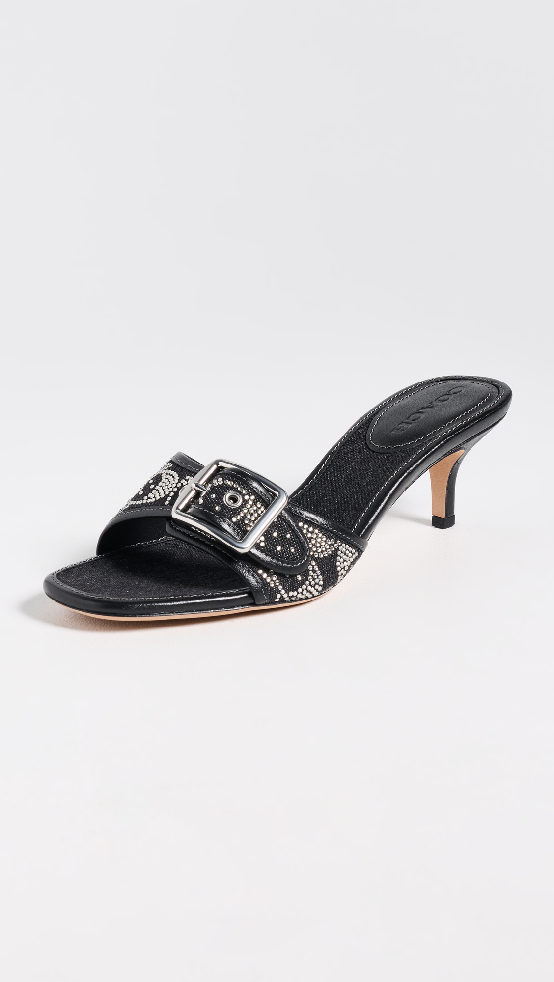 Coach Margot Distressed Crystal Signature Sandals