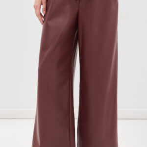 LE BOP Margot Faux Leather Pants