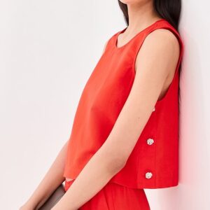 LE BOP Margot Linen Blouse