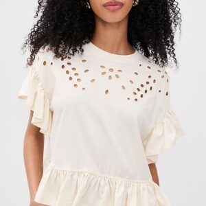 Ulla Johnson Mariana Peplum Top
