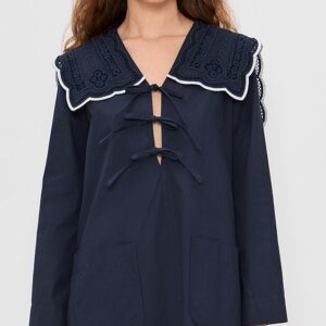 Sea Marie Embroidery Dress