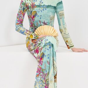 Isla & White Marina Dress