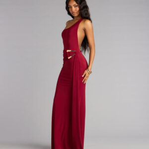 Windsor Marina One-Shoulder Mermaid Formal Dress Marina One-Shoulder Mermaid Formal Dress