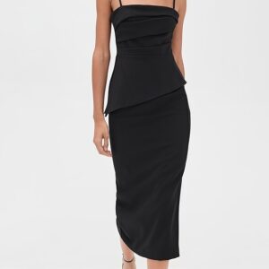 Black Halo Marla 2 Piece Midi Dress