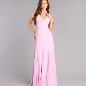 Windsor Maryanna Halter A-Line Formal Dress Maryanna Halter A-Line Formal Dress